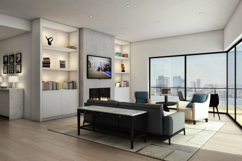 Living Room Rendering
