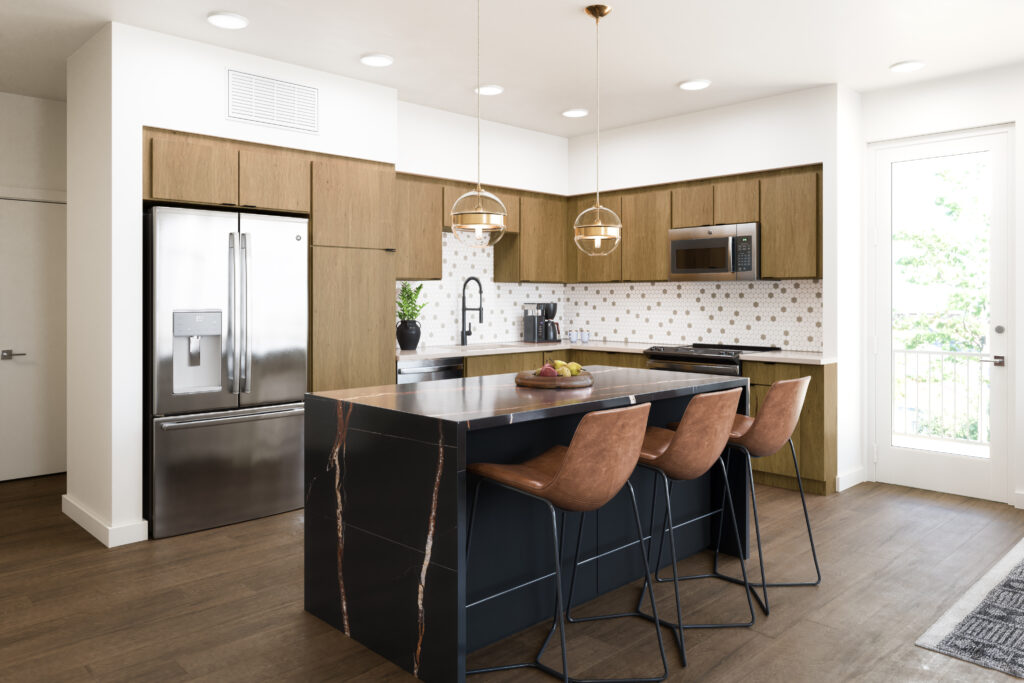 3D Rendering - Apartment Kitchen