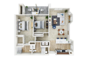 3D Apartment Floor Plans - Show My Property