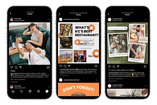 Visually Appealing Content For Apartments