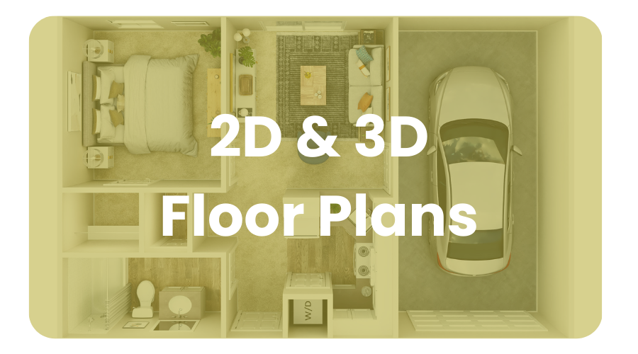 2D & 3D Floor Plans