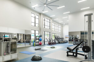 Rendering of a Fitness Center