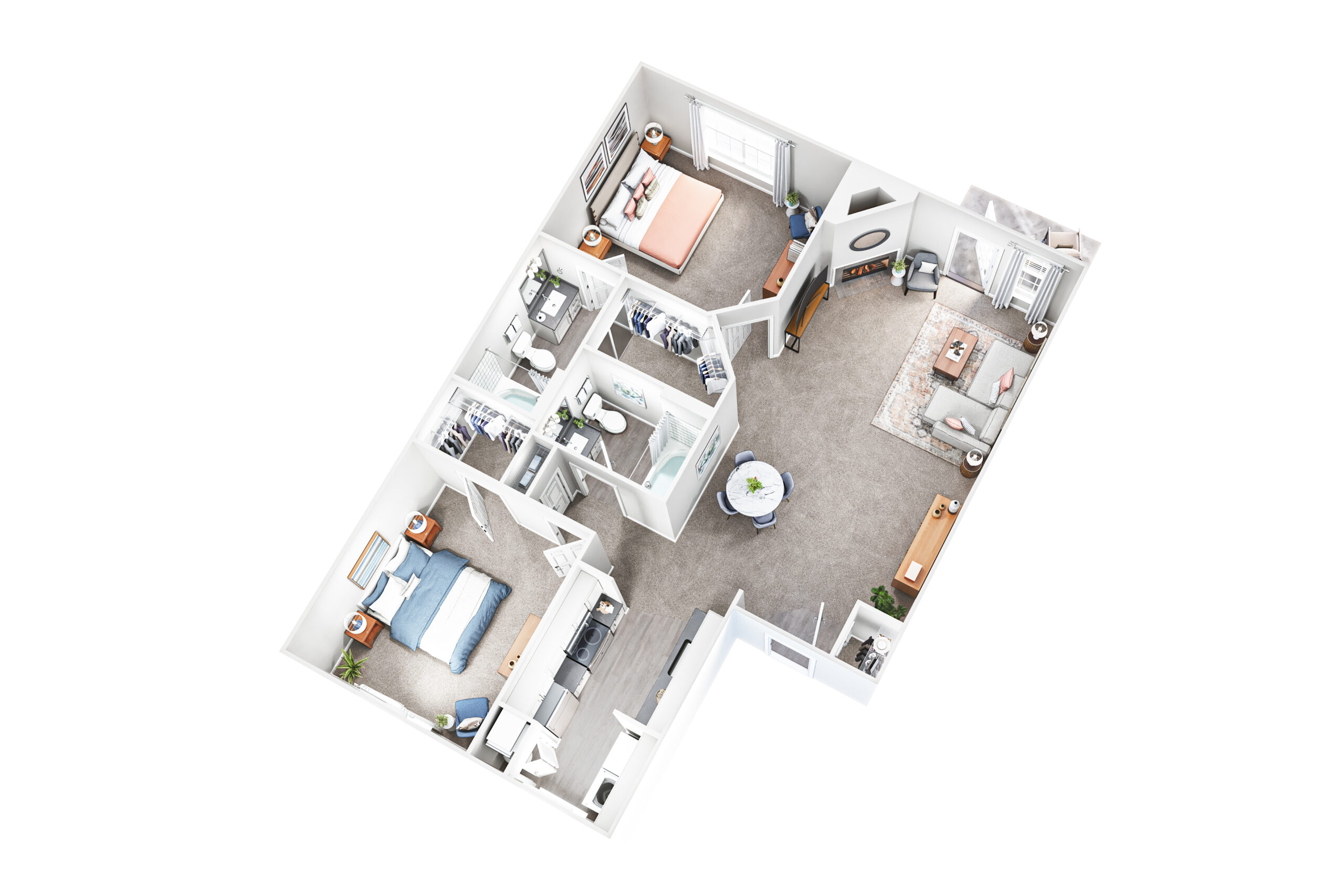 3d floor plan rendering 