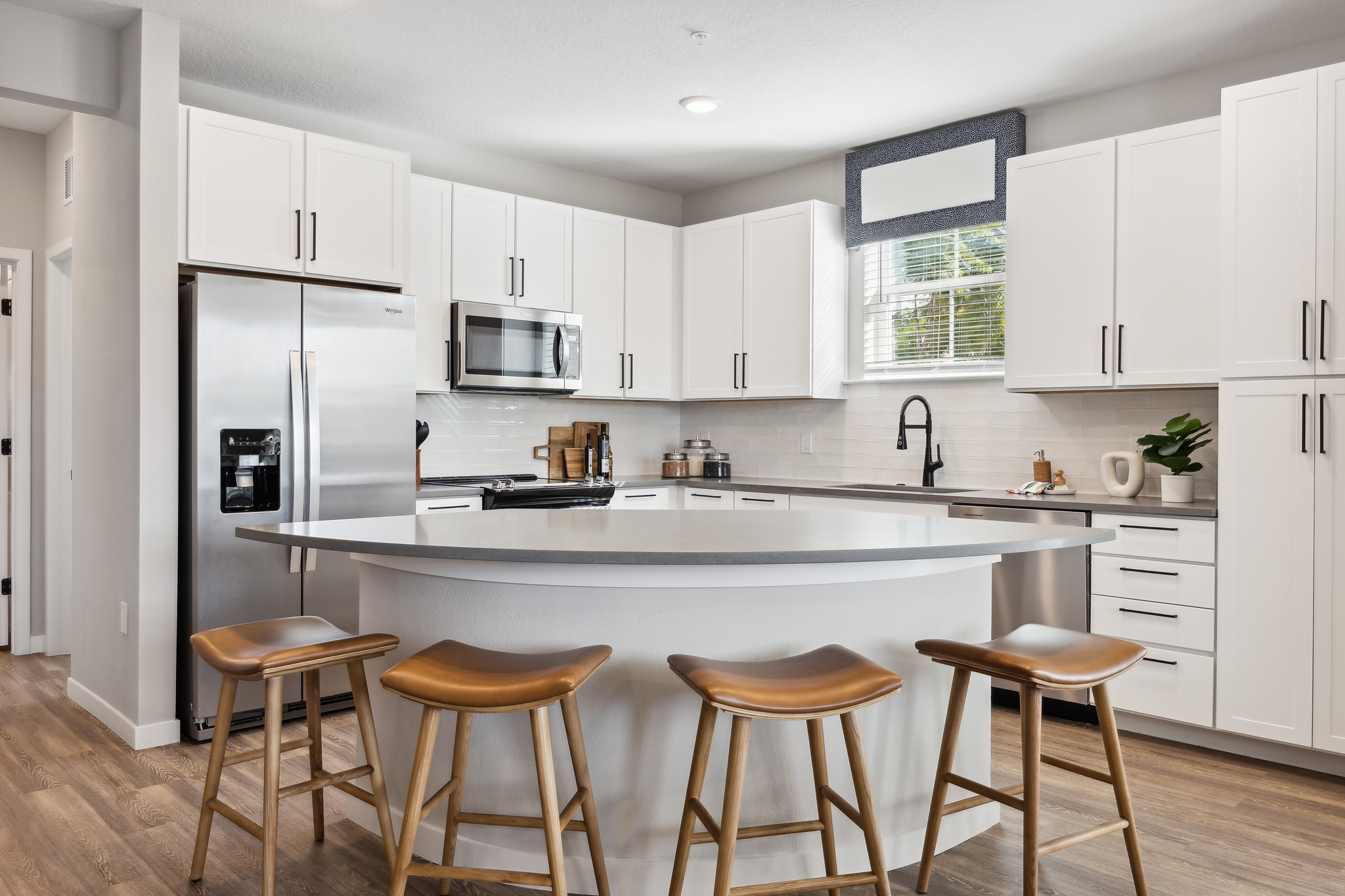 staged kitchen